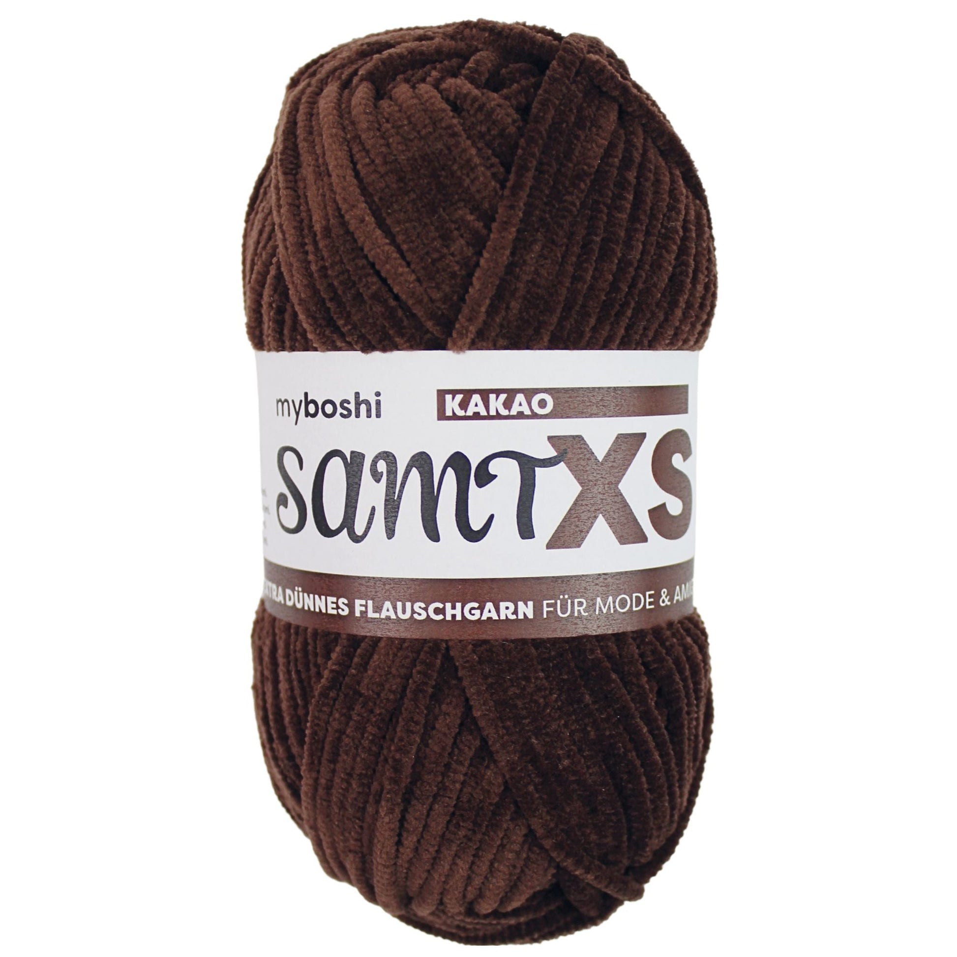 myboshi Samt XS Chenillegarn 50 g - Variante: Kakao