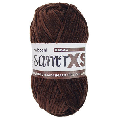 myboshi Samt XS Chenillegarn 50 g - Variante: Kakao