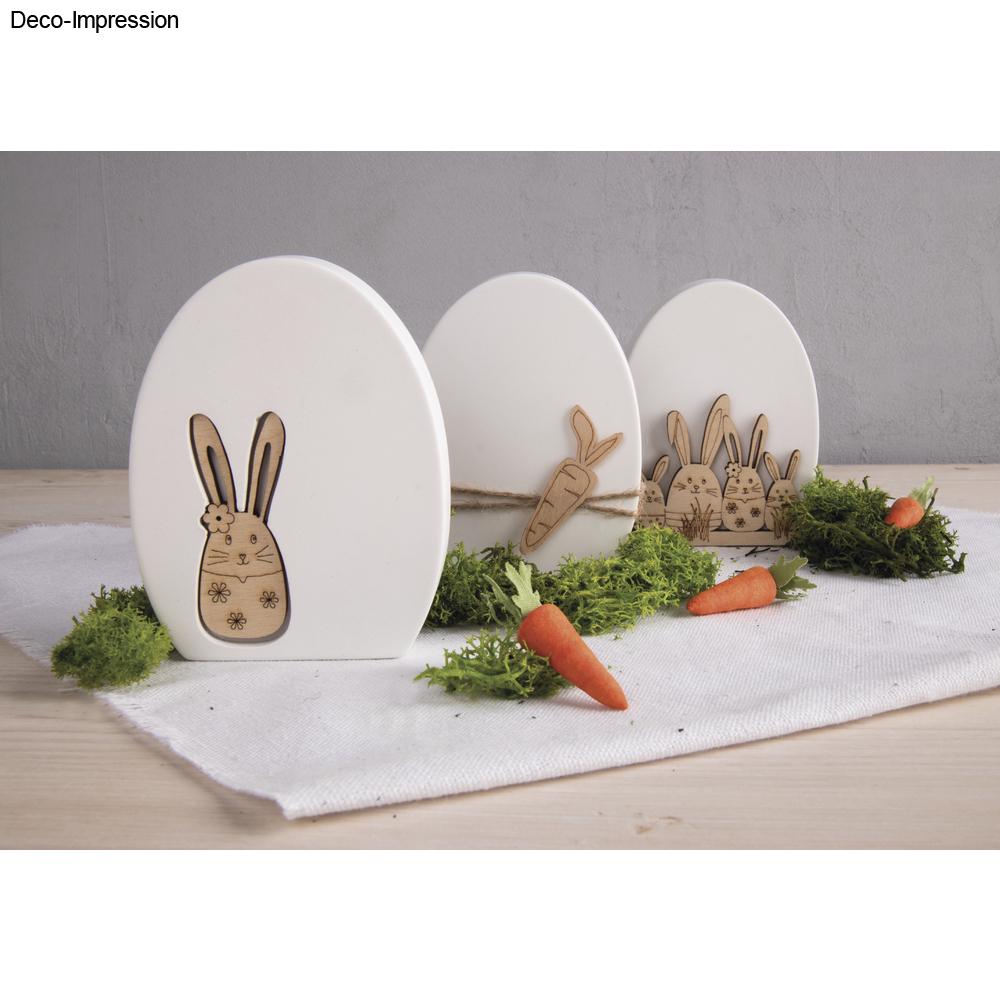 PET Gießform Eier, 6 Motive - Produktbild