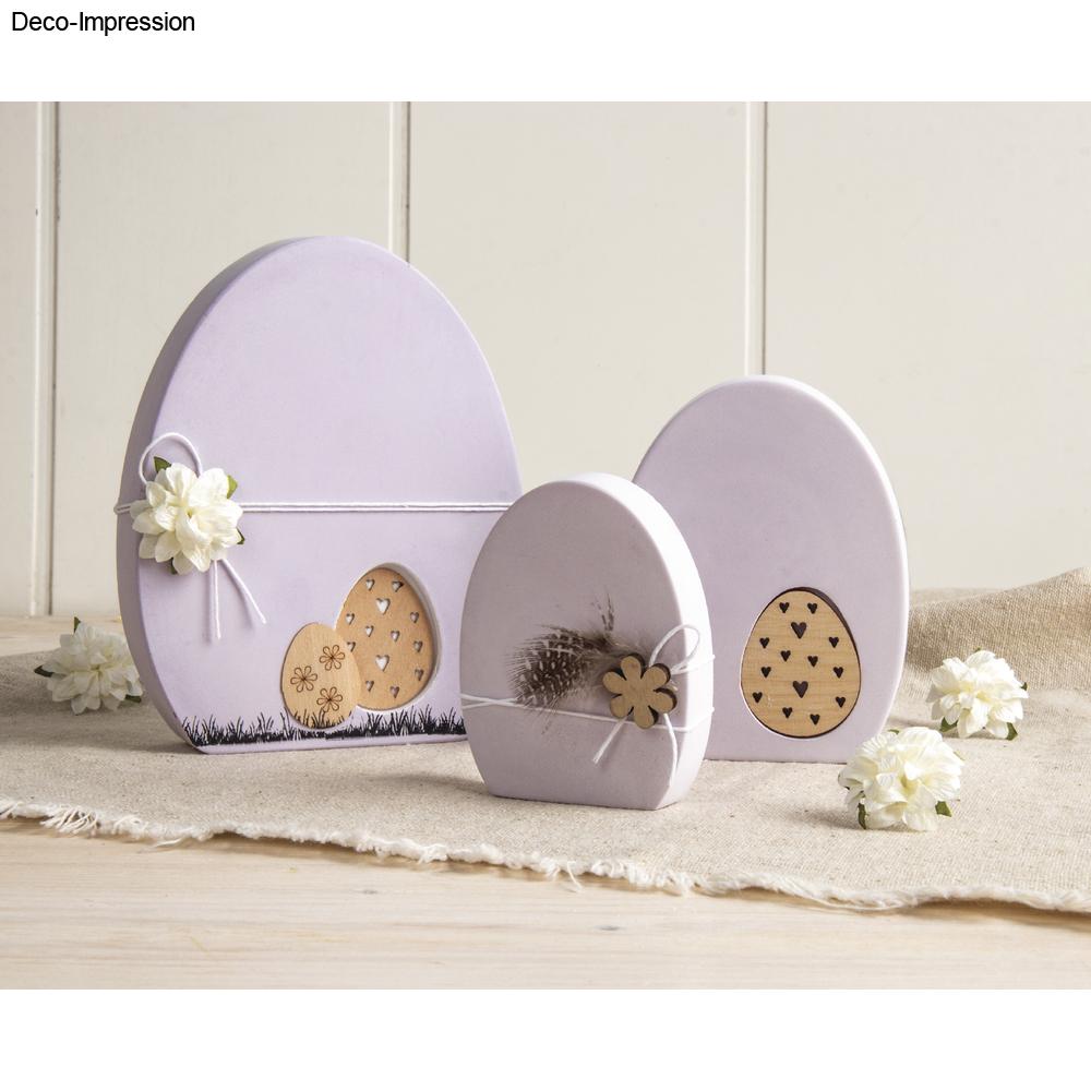 PET Gießform Eier, 6 Motive - Produktbild