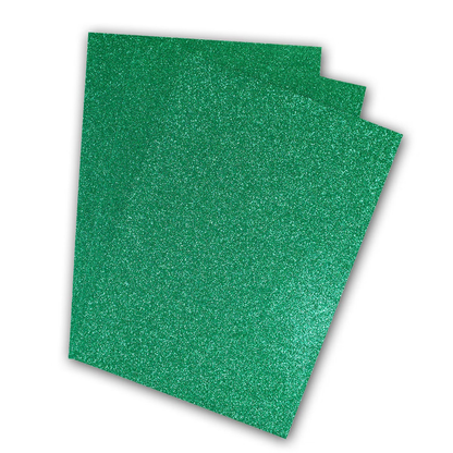 POLI-FLEX® PEARL GLITTER, 20cm x 30cm in Farbe Emerald