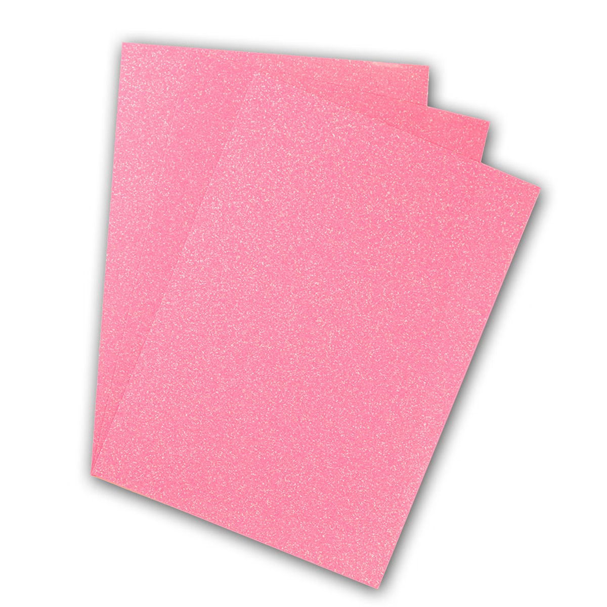 POLI-FLEX® PEARL GLITTER, 20cm x 30cm in Farbe Neon Pink
