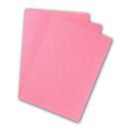 POLI-FLEX® PEARL GLITTER, 20cm x 30cm in Farbe Neon Pink