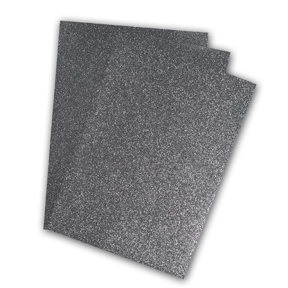 POLI-FLEX® PEARL GLITTER, 20cm x 30cm in Farbe Grey