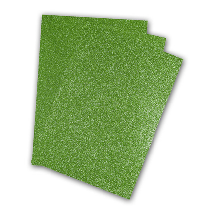 POLI-FLEX® PEARL GLITTER, 20cm x 30cm in Farbe Light Green
