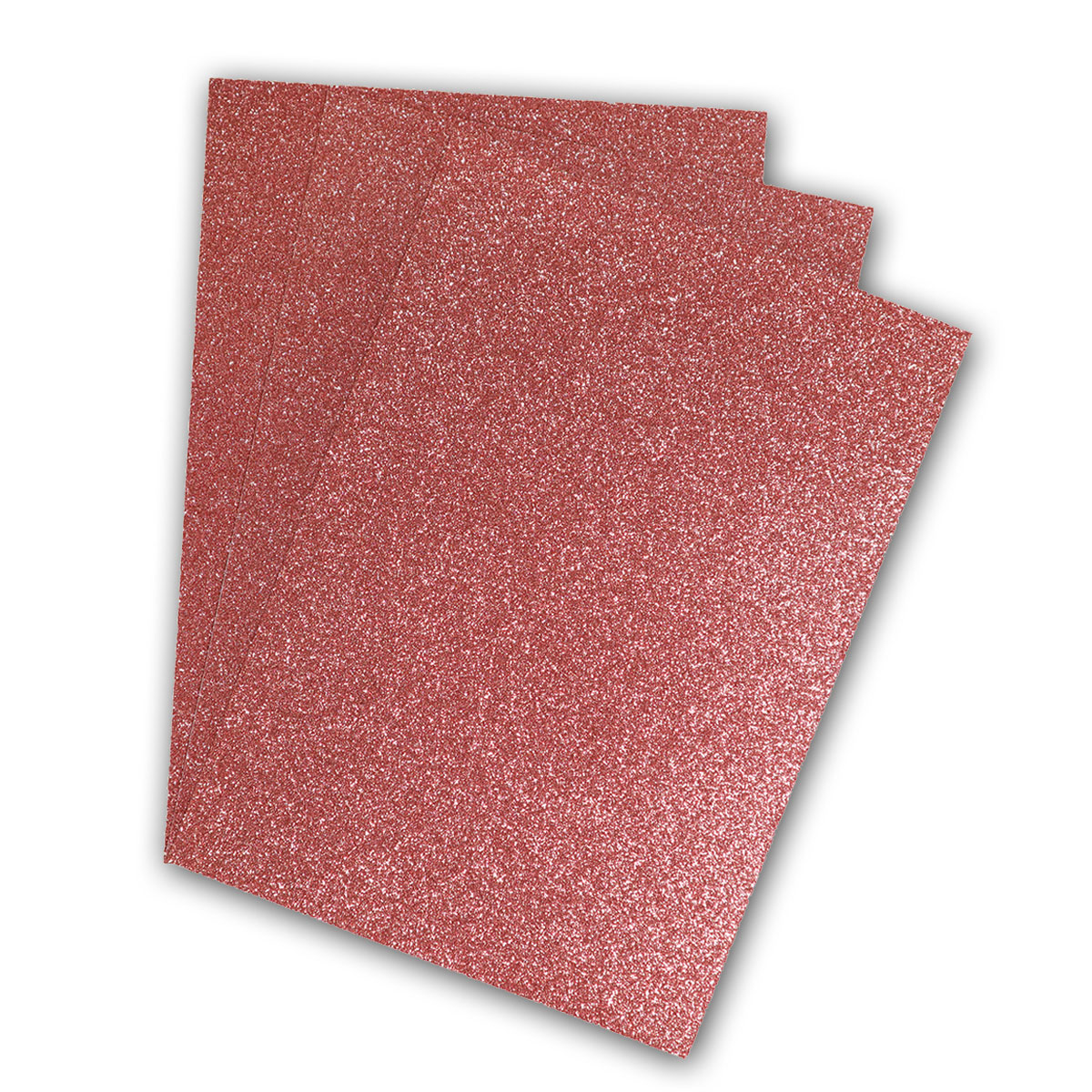 POLI-FLEX® PEARL GLITTER, 20cm x 30cm in Farbe Rose Gold