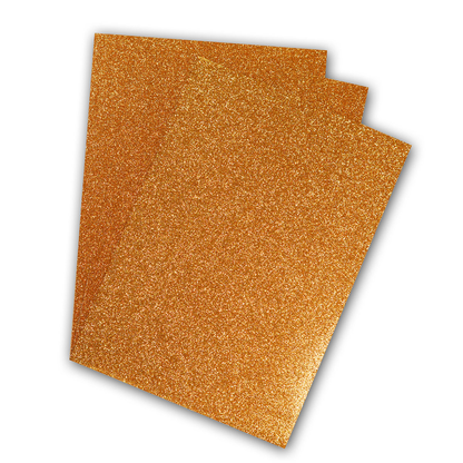 POLI-FLEX® PEARL GLITTER Flexfolie A4 - Variante: Dark Gold