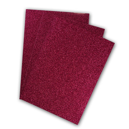 POLI-FLEX® PEARL GLITTER Flexfolie A4 - Variante: Hot Pink