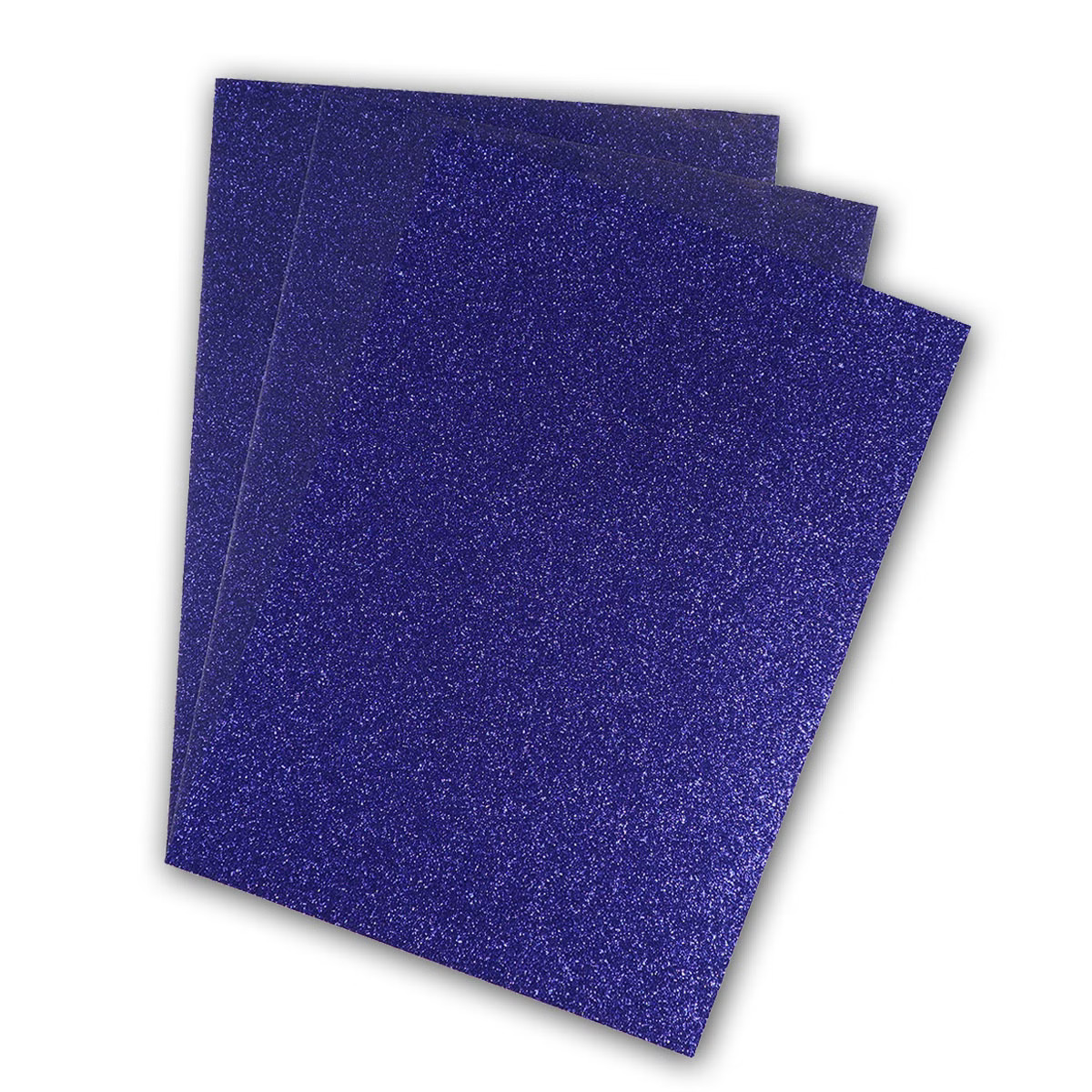 POLI-FLEX® PEARL GLITTER Flexfolie A4 - Variante: Royal Blue