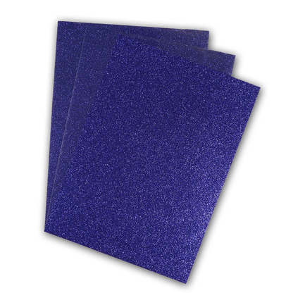 POLI-FLEX® PEARL GLITTER Flexfolie A4 - Variante: Royal Blue