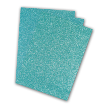 POLI-FLEX® PEARL GLITTER Flexfolie A4 - Variante: Sky Blue