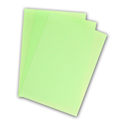POLI-FLEX® PEARL GLITTER, 20cm x 30cm in Farbe Neon Green