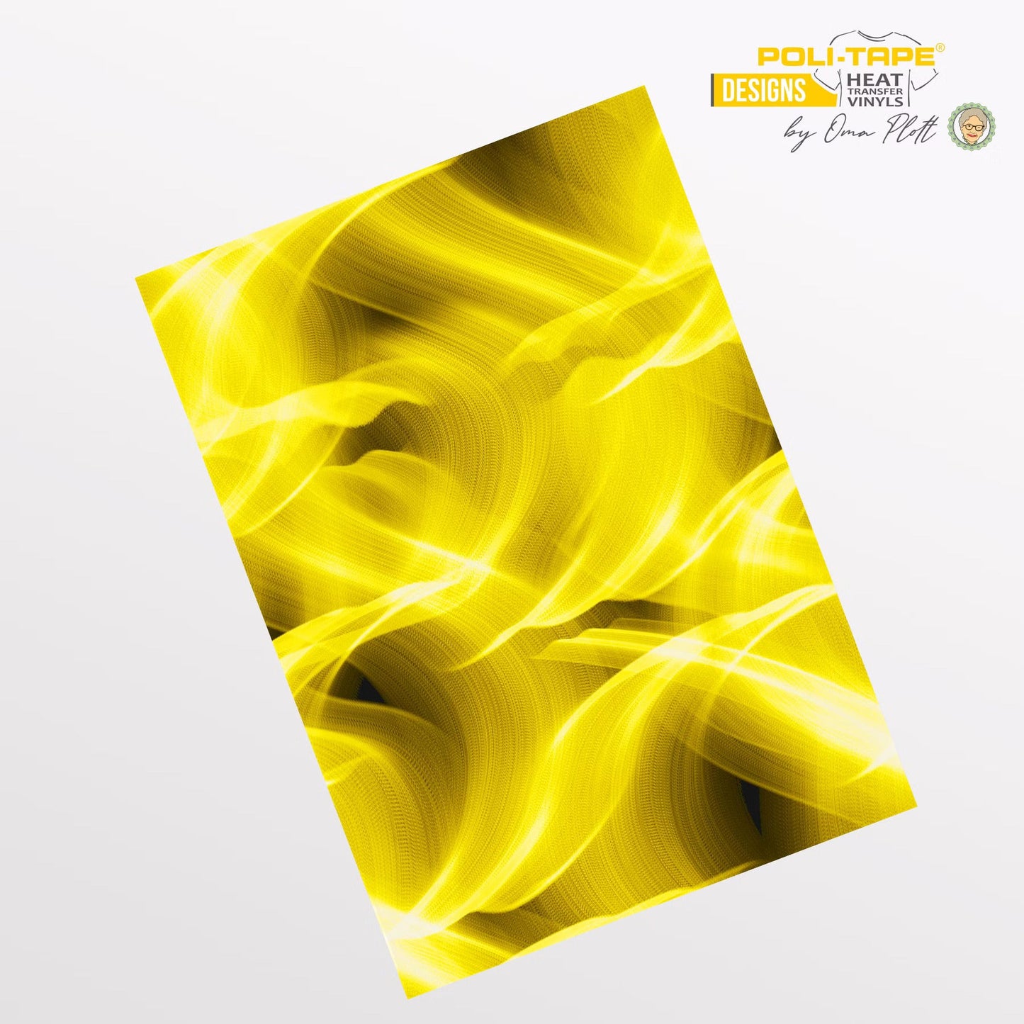 POLI-TAPE® OMA PLOTT, 20cm x 30cm in Farbe Flow Yellow Light