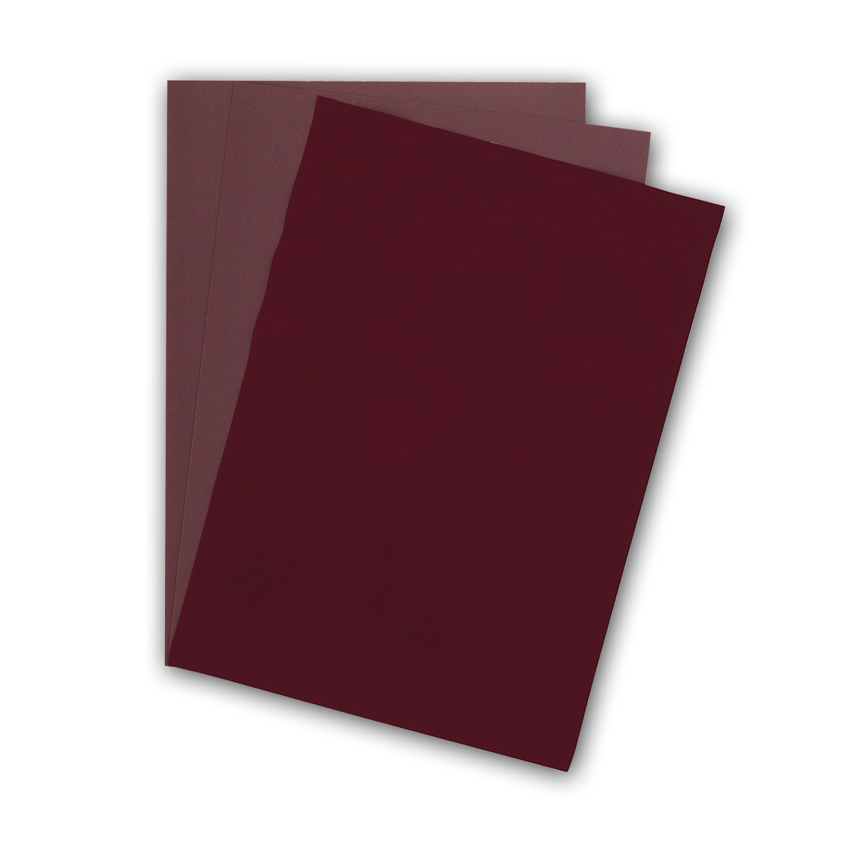 POLI‑TAPE® TUBITHERM® Flockfolie A4 - Variante: Bordeaux
