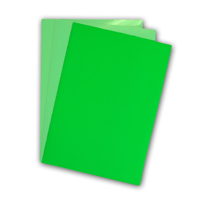 POLI‑TAPE® TUBITHERM® Flockfolie A4 - Variante: Neon Green