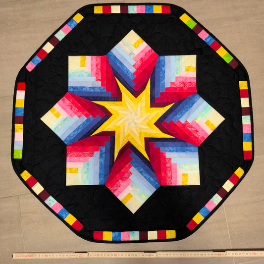 Quilt "Celestial Glow", ca. 70 cm - Produktbild