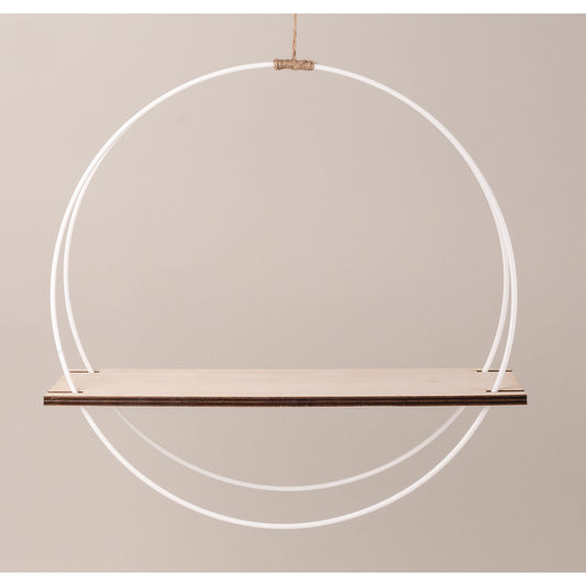 Bastelset Deko Ringe + Holzboard, zum Hängen Produktbild