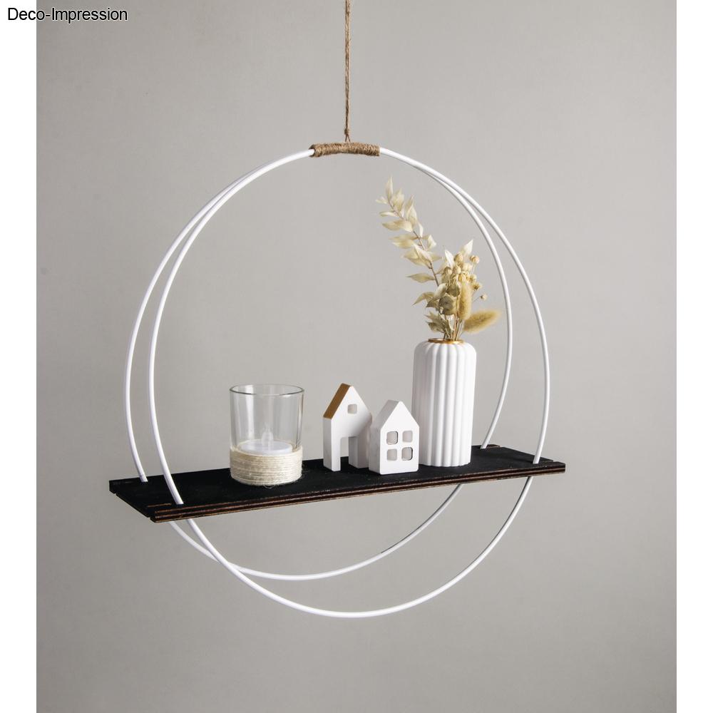 Bastelset Deko Ringe + Holzboard, zum Hängen Produktbild