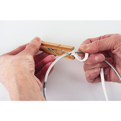 Bastelset DIY Traumfänger, weiß Produktbild