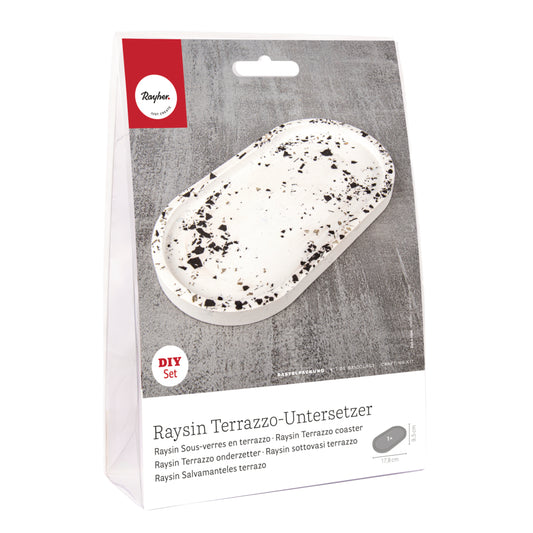 Bastelset Raysin Terrazzo-Untersetzer Produktbild