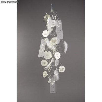 Mini-LED Lichterkette mit Timer, lichtgelb, 96 LEDs Produktbild