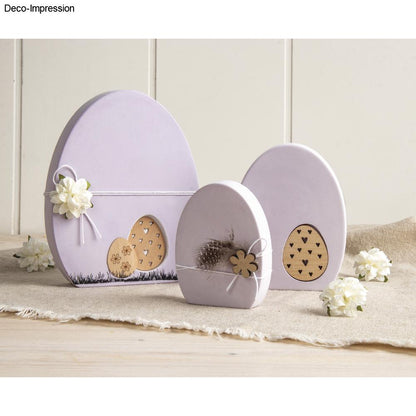 PET Gießform Eier, 6 Motive Produktbild