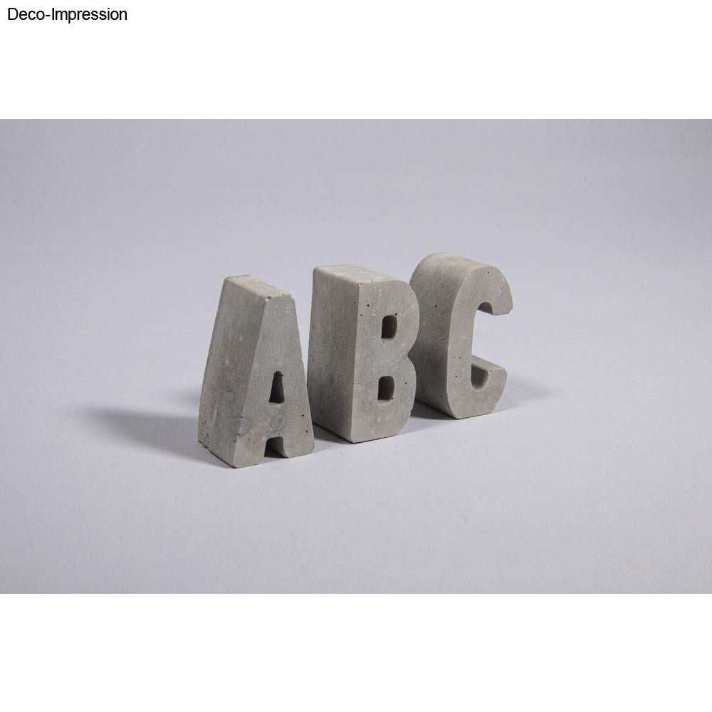 Silikon Gießform ABC, 2teilige Form mit 26 Buchstaben Produktbild