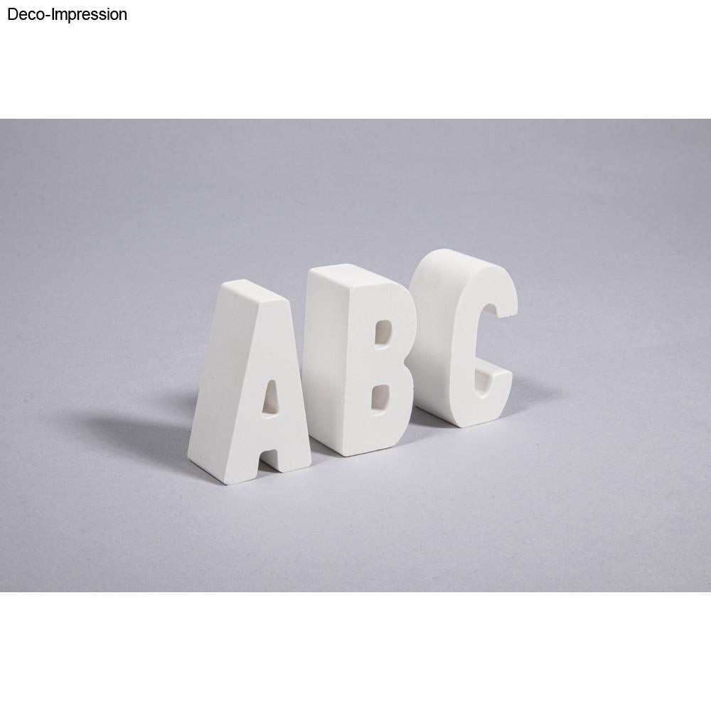 Silikon Gießform ABC, 2teilige Form mit 26 Buchstaben Produktbild