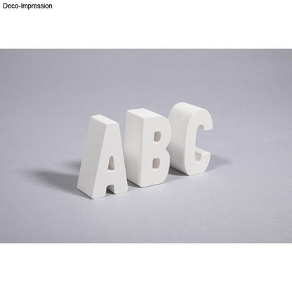 Silikon Gießform ABC, 2teilige Form mit 26 Buchstaben Produktbild