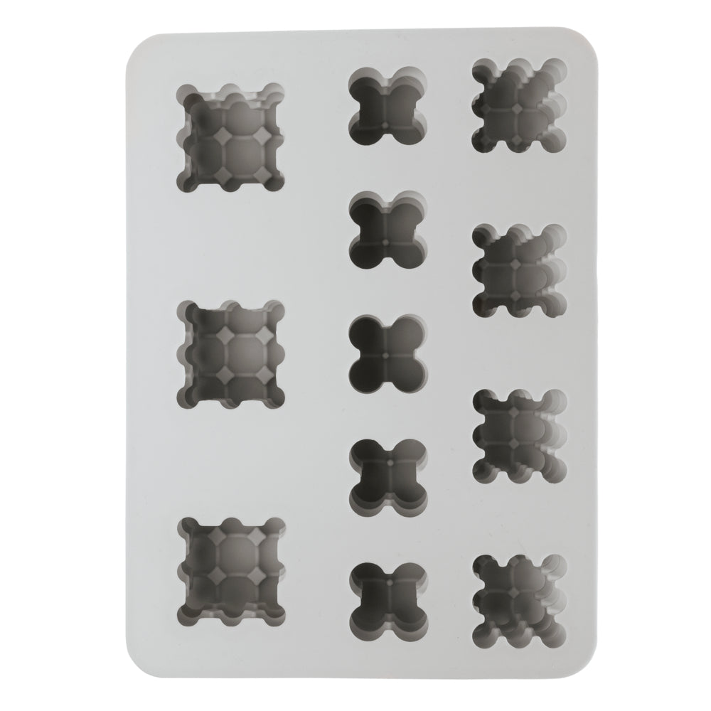 Silikon Gießform Bubble Kerzen, 12 Formen Produktbild