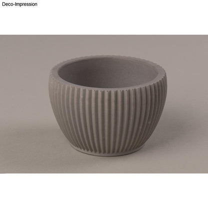 Silikon Gießform Dekoschale geriffelt, ø 9cm, Höhe 6cm Produktbild