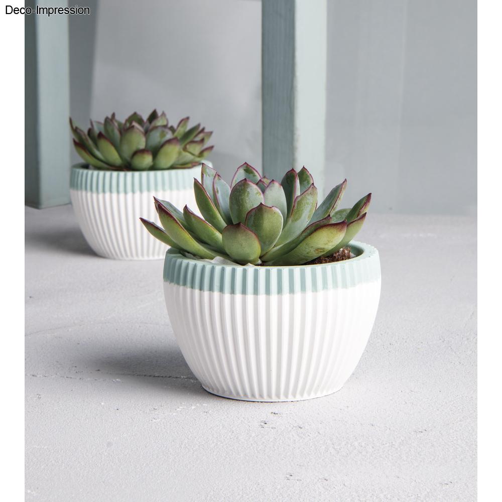 Silikon Gießform Dekoschale geriffelt, ø 9cm, Höhe 6cm Produktbild