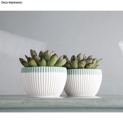 Silikon Gießform Dekoschale geriffelt, ø 9cm, Höhe 6cm Produktbild