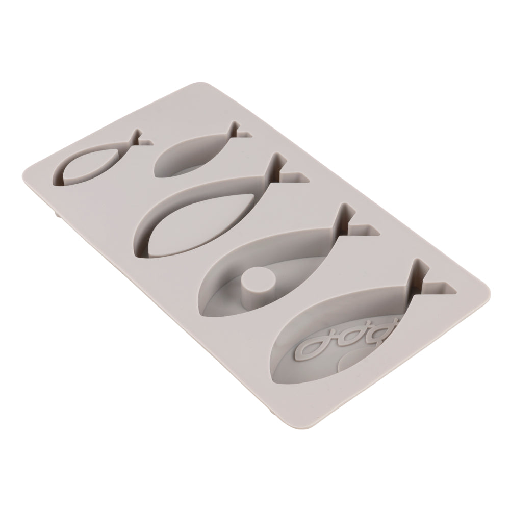 Silikon Gießform Fische, 5 Formen Produktbild