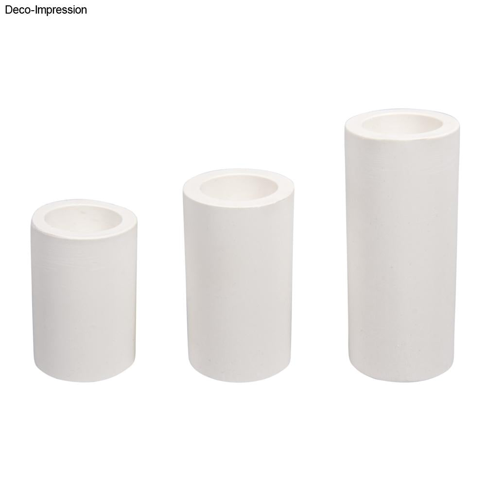 Silikon Gießform Kerzenständer Stern, inkl. 3x5 Schablonen Produktbild