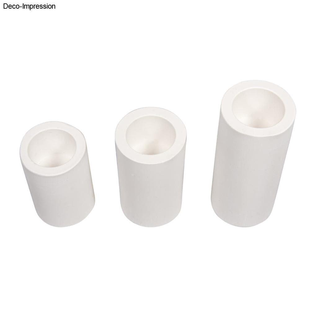 Silikon Gießform Kerzenständer Stern, inkl. 3x5 Schablonen Produktbild