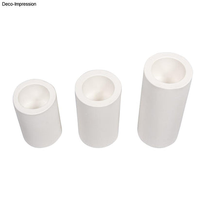 Silikon Gießform Kerzenständer Stern, inkl. 3x5 Schablonen Produktbild