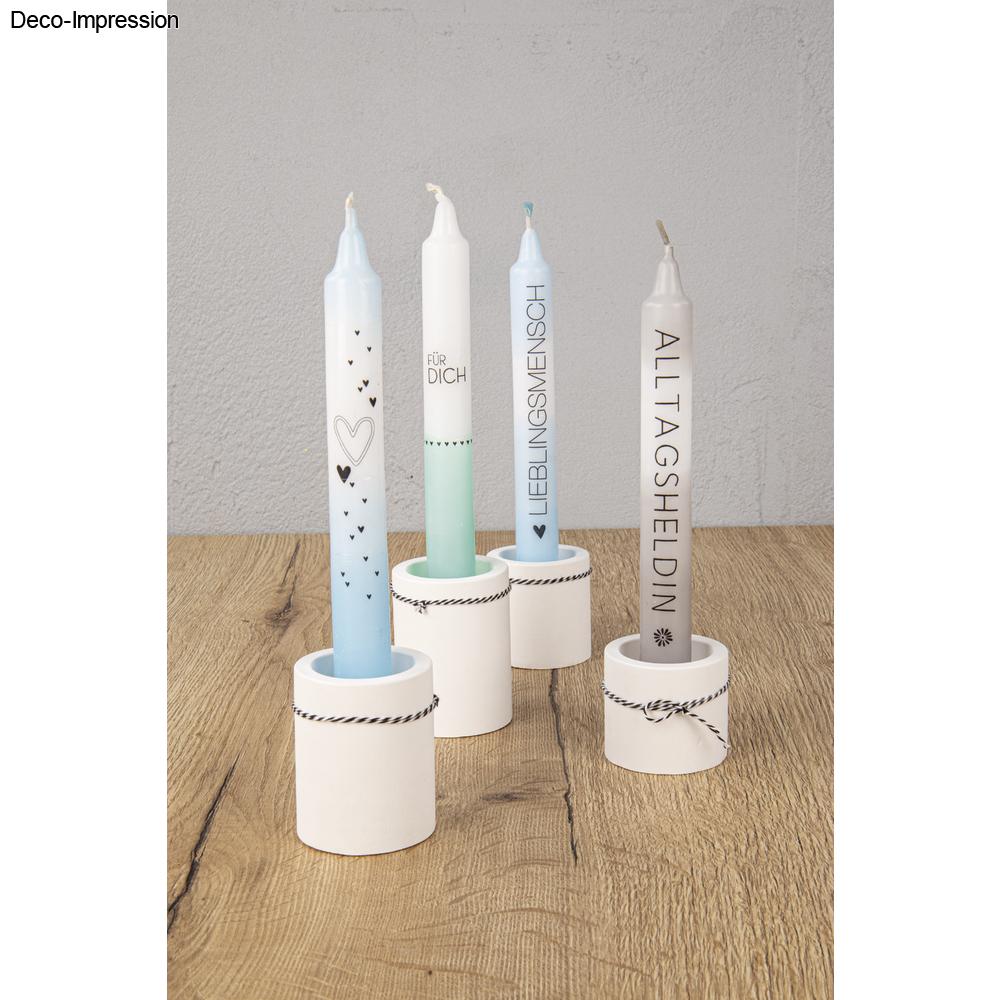 Silikon Gießform Kombi-Kerzenhalter, für Teelichter und Stabkerzen Produktbild