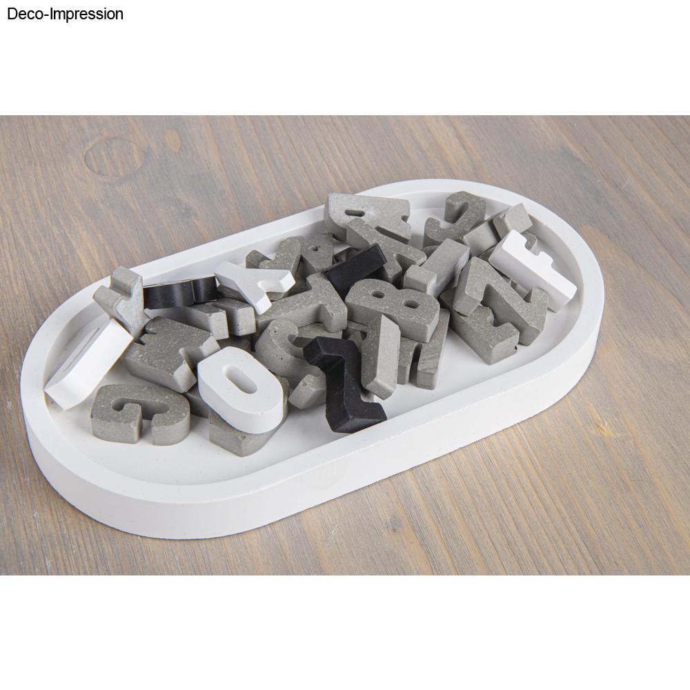 Silikon Gießform Mini ABC, 27 Formen Produktbild