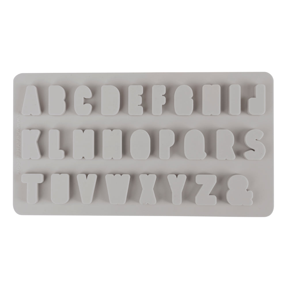 Silikon Gießform Mini ABC, 27 Formen Produktbild