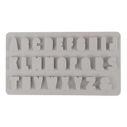 Silikon Gießform Mini ABC, 27 Formen Produktbild