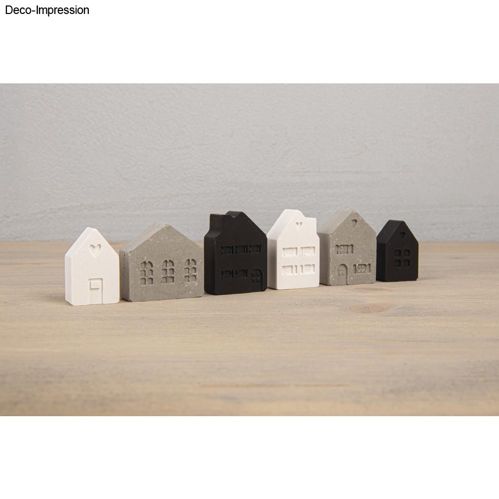 Silikon Gießform Mini Häuser, 15 Formen Produktbild