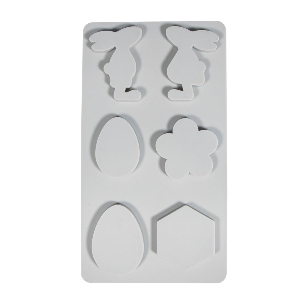 Silikon Gießform Osterfreunde + Biene, 6 Formen Produktbild