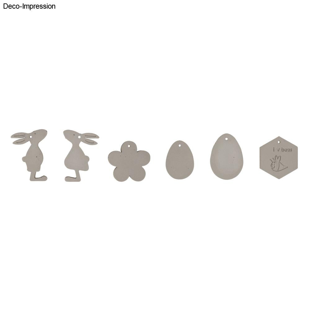 Silikon Gießform Osterfreunde + Biene, 6 Formen Produktbild