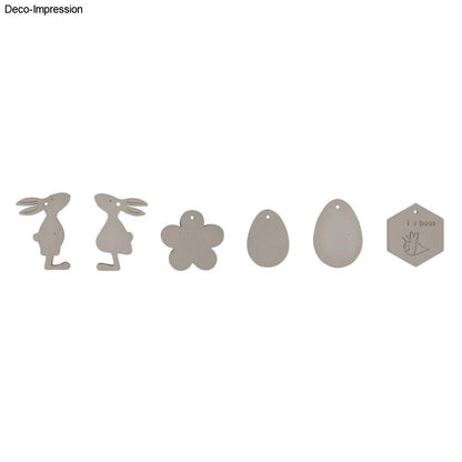 Silikon Gießform Osterfreunde + Biene, 6 Formen Produktbild
