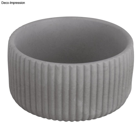 Silikon Gießform Schale geriffelt, ø 11cm, Höhe 6,5cm Produktbild