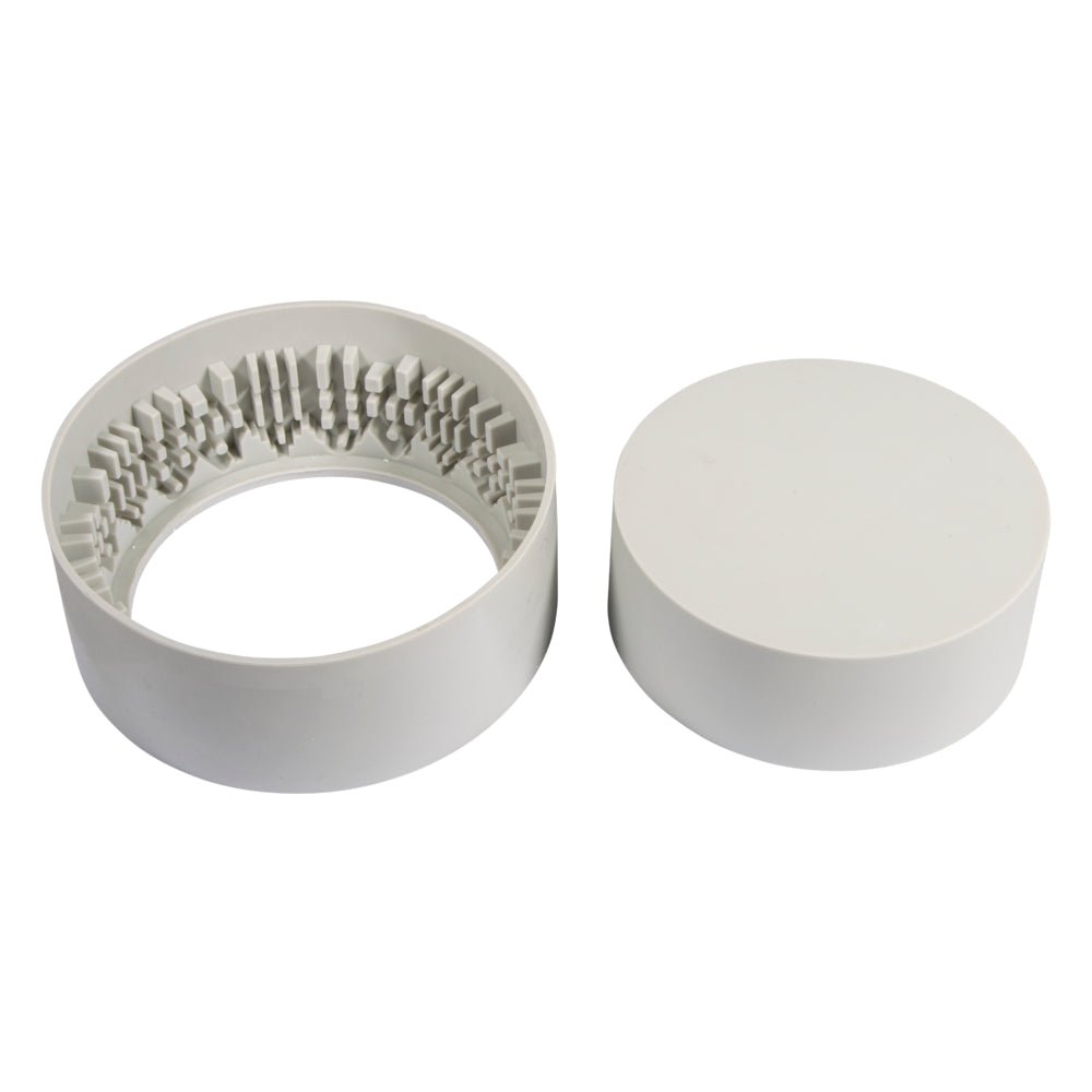 Silikon Gießform Schale Häuserrand, ø 13,2cm x H 5cm Produktbild