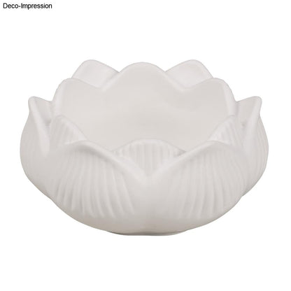 Silikon Gießform Schale Lotusblüte, ø 8cm, Höhe 3,5cm Produktbild