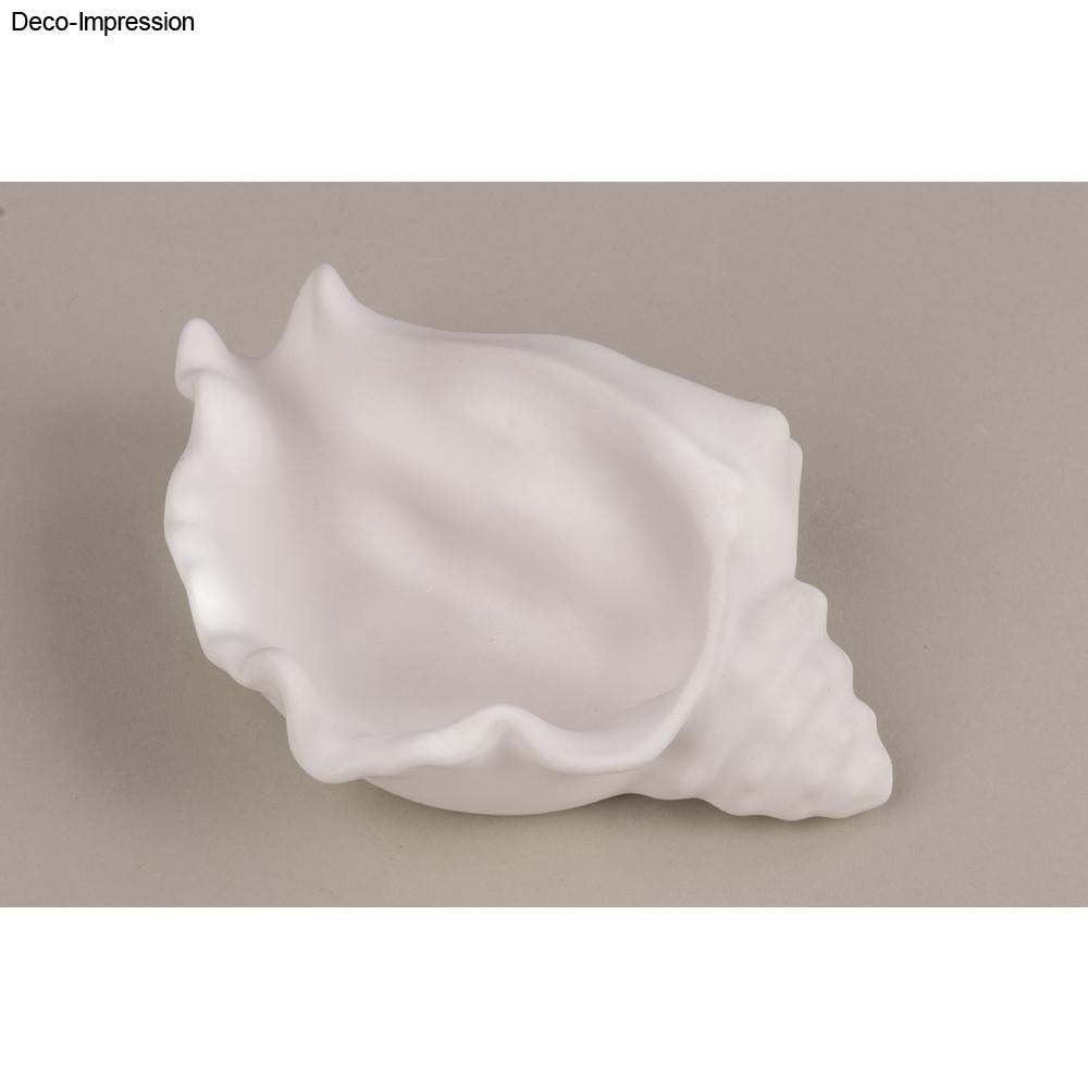 Silikon Gießform Schale Schneckenmuschel, 14,8 cm x 10 cm x 6,3cm Produktbild