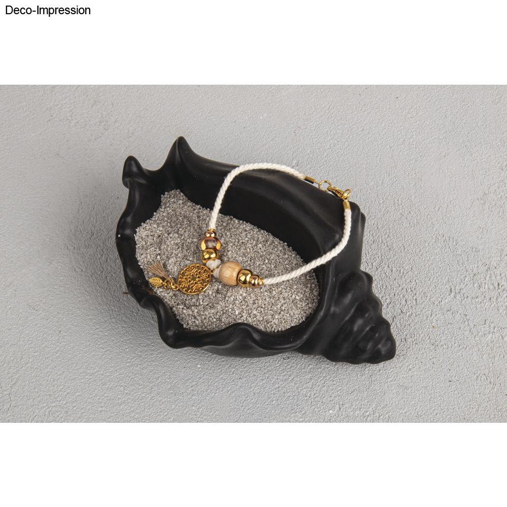 Silikon Gießform Schale Schneckenmuschel, 14,8 cm x 10 cm x 6,3cm Produktbild